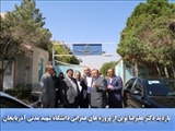 بازدید میدانی دکتر علیرضا نوین از طرح‌های عمرانی دانشگاه شهید مدنی آذربایجان