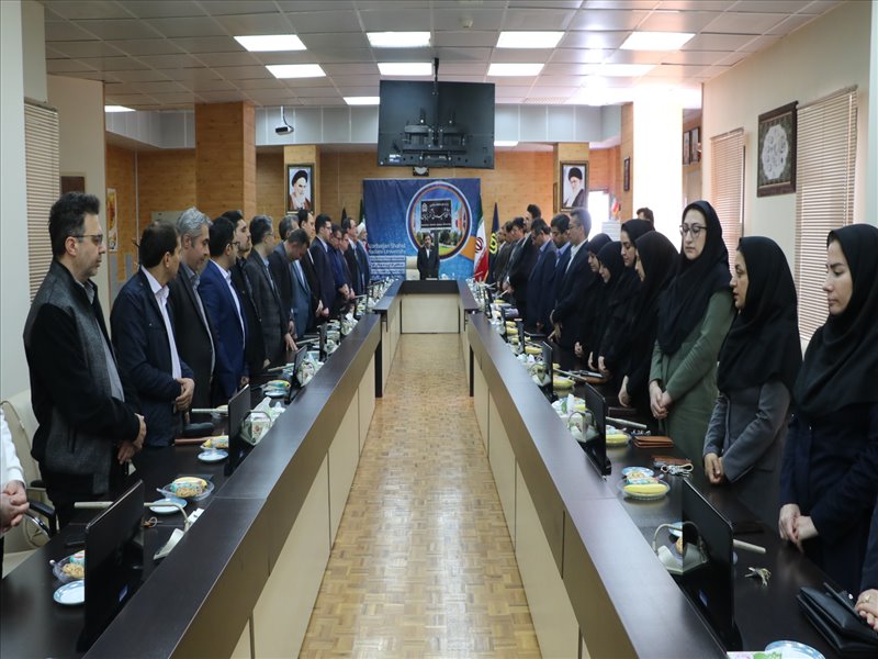 مراسم تجلیل از سرآمدان آموزشی دانشگاه شهید مدنی آذربایجان