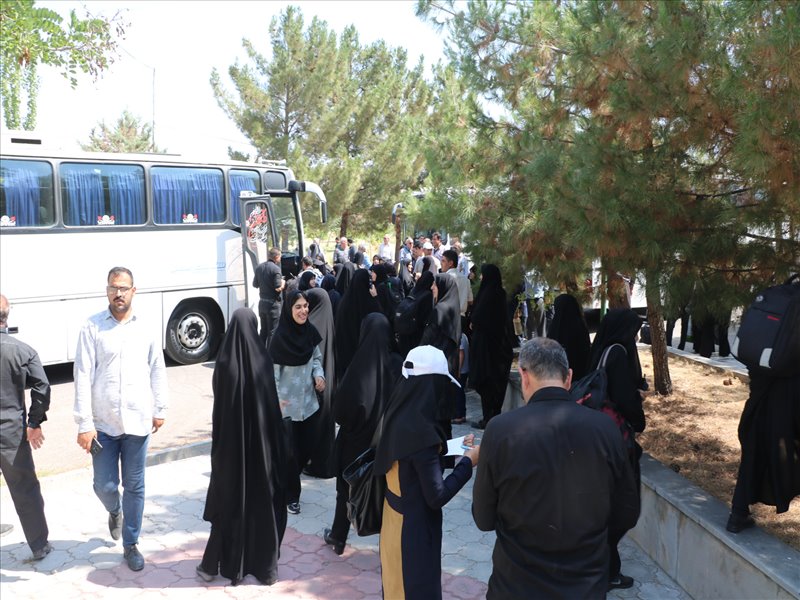 بدرقه کاروان اربعین حسینی دانشگاهیان ، دانشگاه شهید مدنی آذربایجان