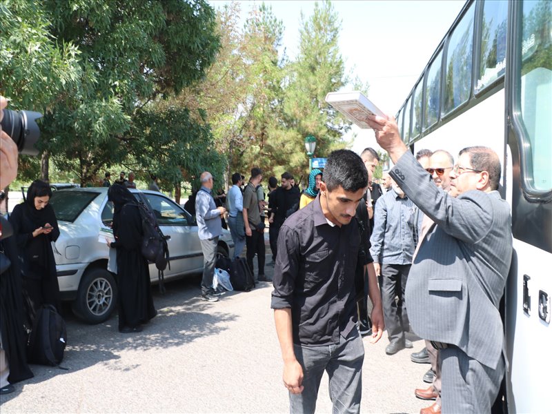 بدرقه کاروان اربعین حسینی دانشگاهیان ، دانشگاه شهید مدنی آذربایجان