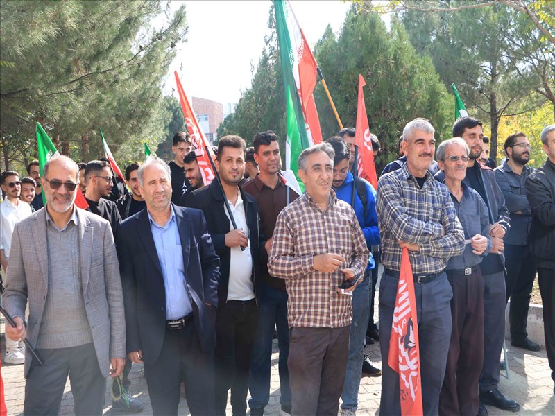 پیاده روی دانشگاهیان دانشگاه شهید مدنی آذربایجان بمناسبت هفته تربیت بدنی و ورزش