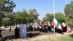 آیین اهتزاز پرچم مقدس جمهوری اسلامی ایران در دانشگاه شهید مدنی آذربایجان