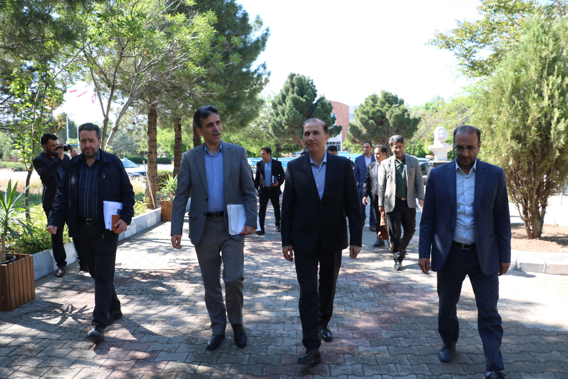 بازدید معاون امور آموزش عالی و عمرانی سازمان برنامه و بودجه کشور