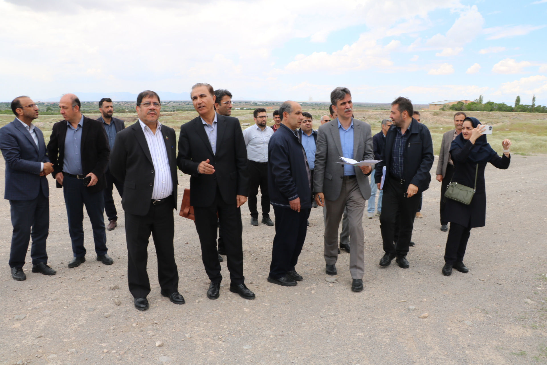 بازدید معاون امور آموزش عالی و عمرانی سازمان برنامه و بودجه کشور